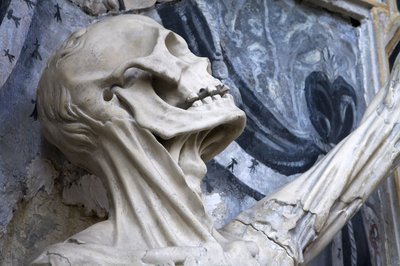 Flayed, or The Skeleton (detail) by Ligier Richier