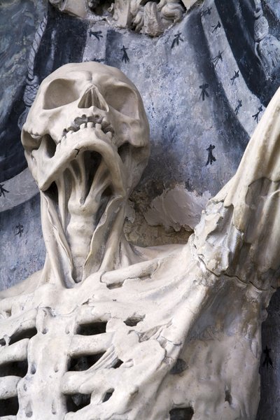 Flayed, or The Skeleton (detail) by Ligier Richier