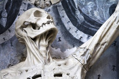 Flayed, or The Skeleton (detail) by Ligier Richier
