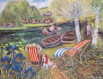 Breezy River by Lisa Graa Jensen