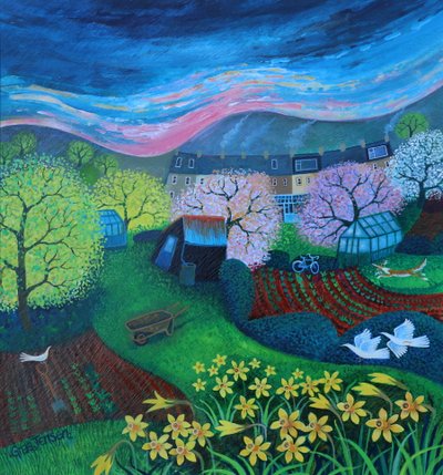 Celebrating Daffodils, 2023 by Lisa Graa Jensen