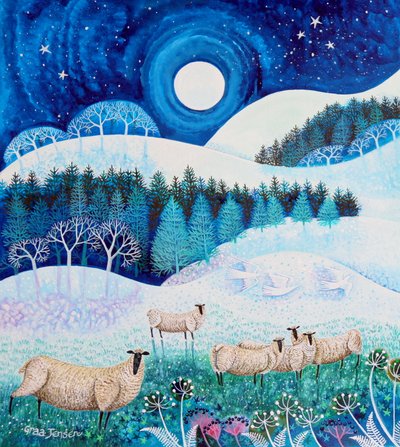 Frosty Sheep by Lisa Graa Jensen
