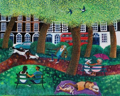London Park by Lisa Graa Jensen