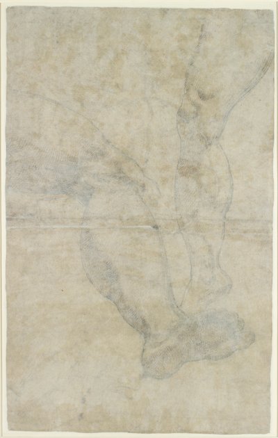 Studies of Two Pairs of Legs, c1575-1615 by Lodovico Carracci