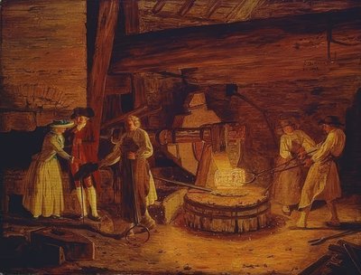 Old Forge by Léonard Defrance