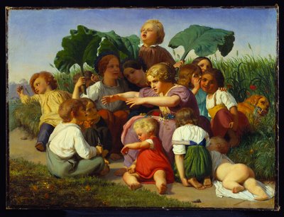 The Story Teller by Lorens Frolich