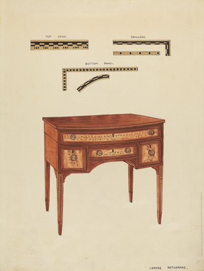 Dressing Table by Lorenz Rothkrantz