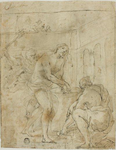 Flagellation of Christ by Lorenzo Garbieri