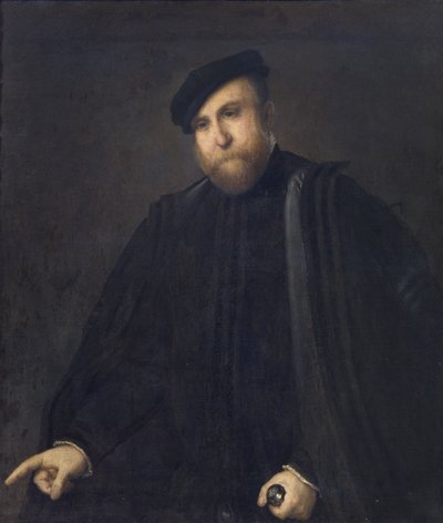 Portrait of Gentleman by Lorenzo Lotto