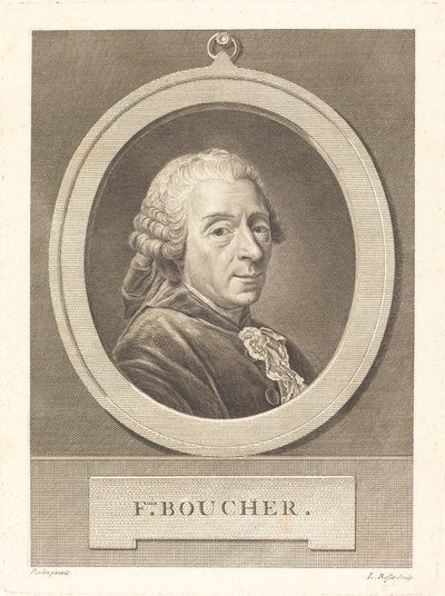 Francois Boucher by Louis Bosse