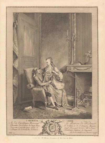 The Happy Union by Louis Bosse after Sigmund Freudenberger