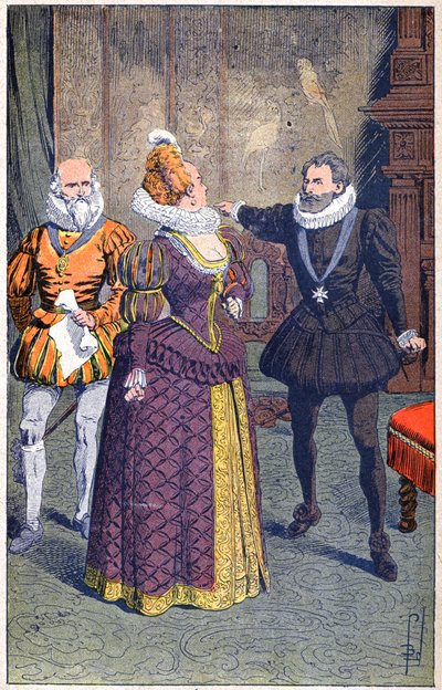 Henri IV and Gabrielle d