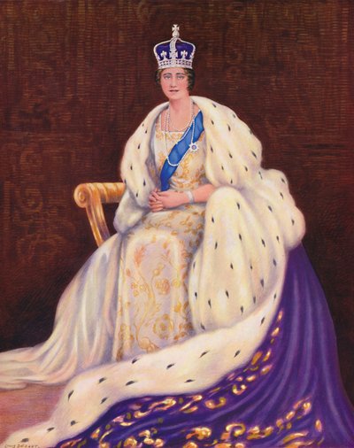 Her Majesty the Queen, 1937 by Louis Dezart