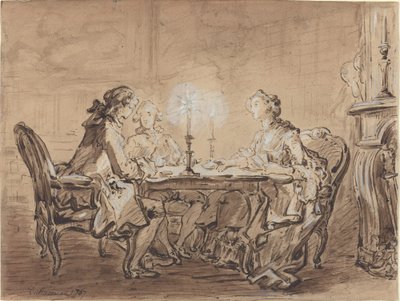 A Game of Cards by Louis Durameau