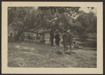 Group in Park by Louis Fleckenstein