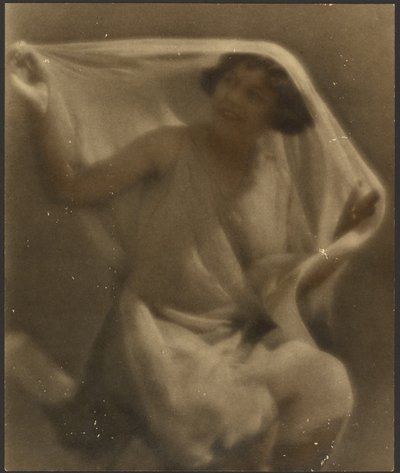 Portrait of a Woman Wearing Veils by Louis Fleckenstein