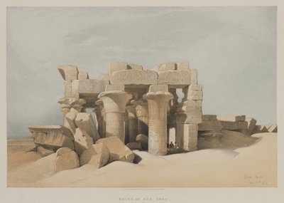 Egypt and Nubia, Volume I: Kom-Ombo by Louis Haghe