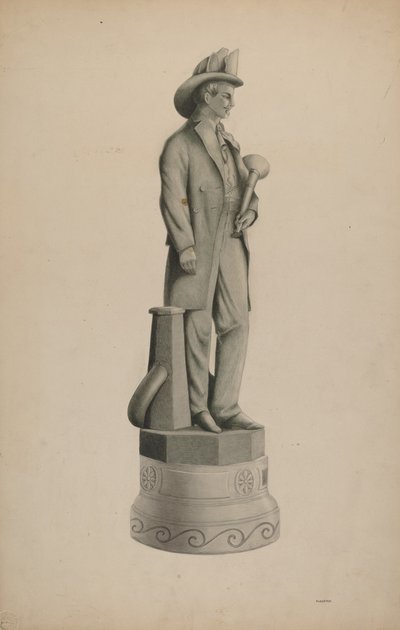 Statue, 1935-1942 by Louis Plogsted