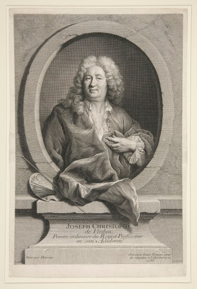 Joseph Christophe (Christophle) (1662-1748) by Louis Surugue