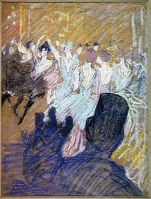 At the Cabaret by Louis Valtat