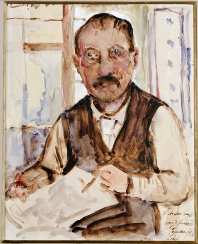 Self Portrait, 1918 by Lovis Corinth