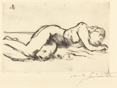 Female Nude by Lovis Corinth