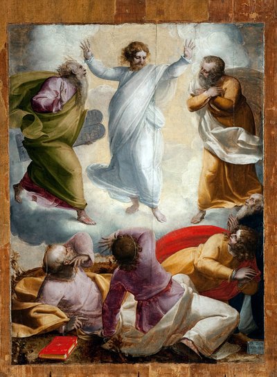 The Transfiguration by Luca Cambiaso