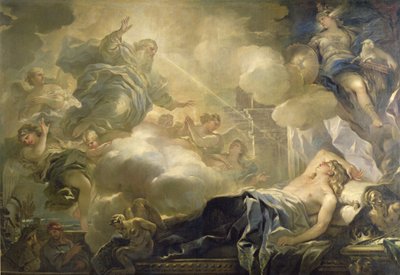 The Dream of Solomon, c.1693 by Luca Giordano