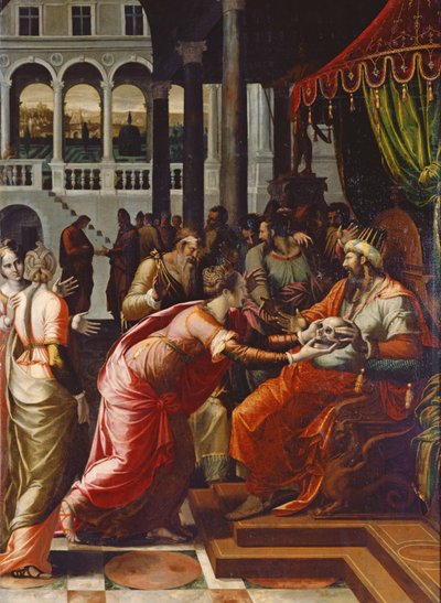 The Justice of Othon by Luca Penni