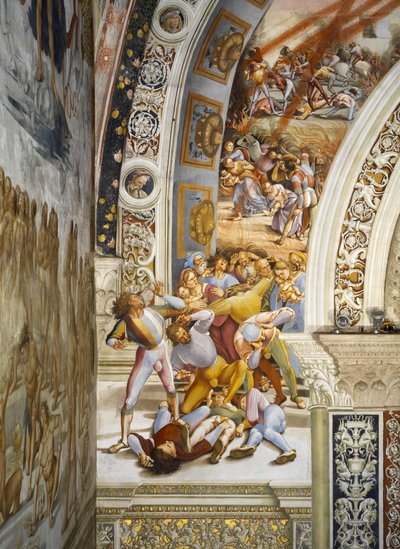 Apocalypse, from Last Judgment fresco cycle by Luca Signorelli