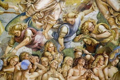 Elect, from Last Judgment fresco cycle by Luca Signorelli