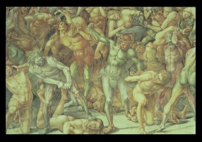 Hell, from the Last Judgement (detail) by Luca Signorelli