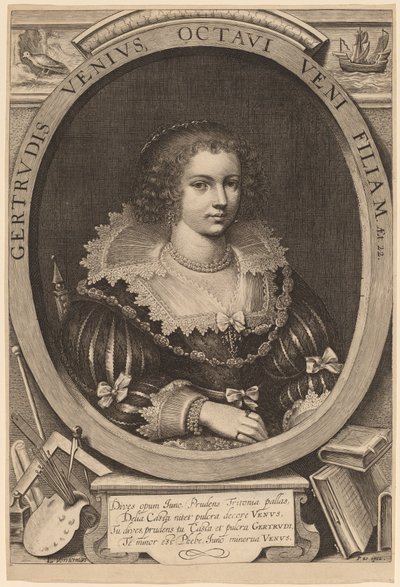 Gertrude van Veen by Lucas Emil Vorsterman