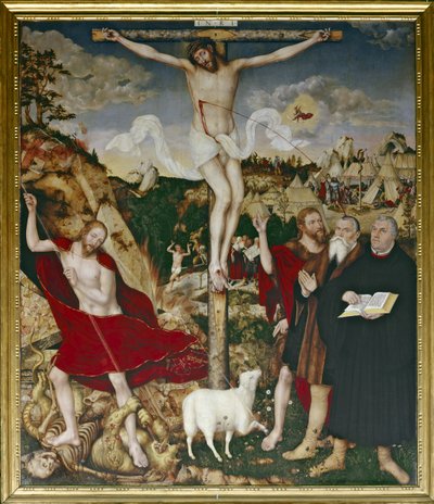 Christ on the Cross by Lucas the Elder Cranach