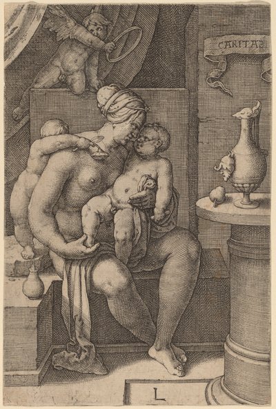 Charity by Lucas van Leyden