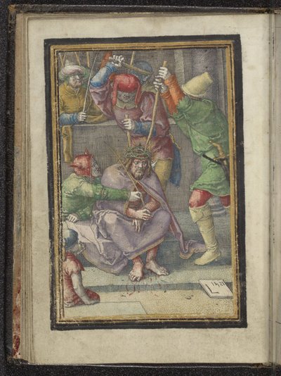 Crowning with Thorns by Lucas van Leyden