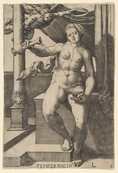 Temperance by Lucas van Leyden
