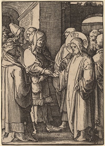 The Tribute Money by Lucas van Leyden