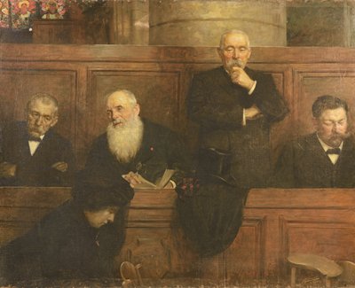 The Churchwardens by Lucien Hector Jonas