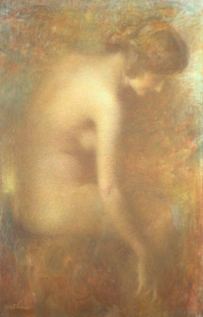 Bather by Lucien Levy Dhurmer
