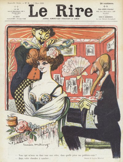 Illustration for Le Rire by Lucien Metivet