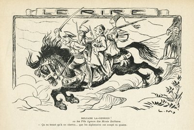 Illustration in Le Rire by Lucien Metivet