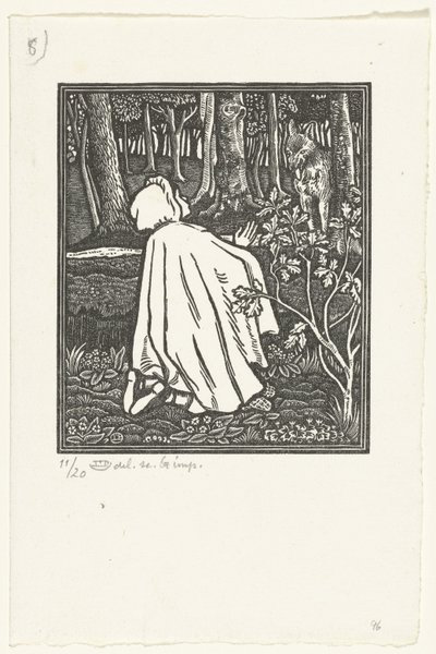 Little Red Riding Hood by Lucien Pissarro
