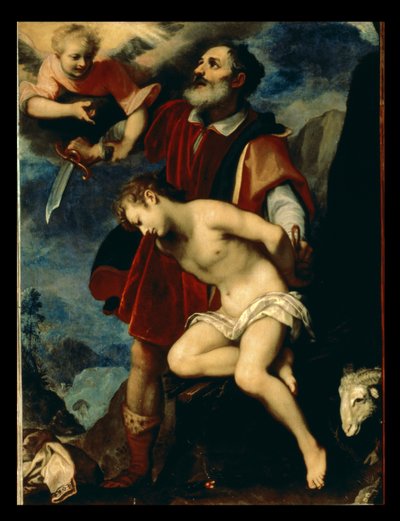 The Sacrifice of Isaac by Ludovico Cardi Cigoli