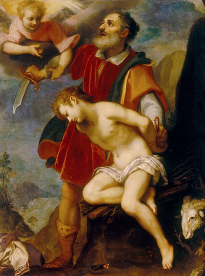 The Sacrifice of Isaac by Ludovico Cardi Cigoli