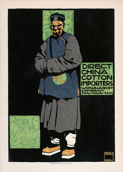 Direct China Cotton Importers by Ludwig Hohlwein