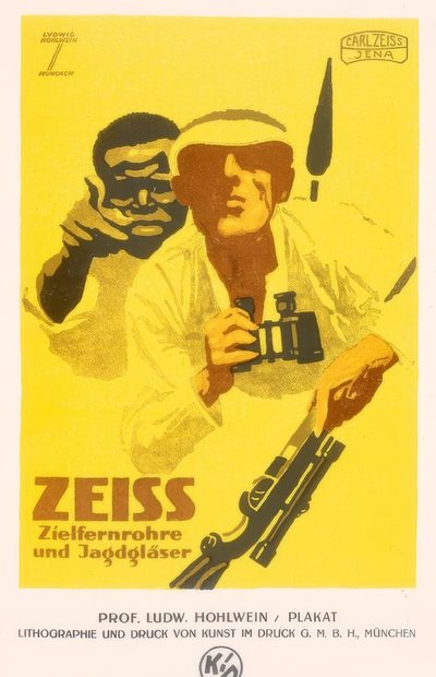 Zeiss Telescopic Sights and Hunting Glasses by Ludwig Hohlwein