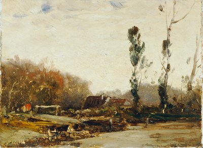 Landscape near Bernried by Ludwig Willroider