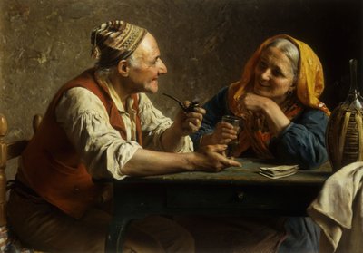 The Happy Couple by Luigi Bechi