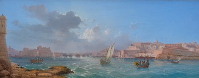 Grand Harbour, Valletta by Luigi Maria Galea